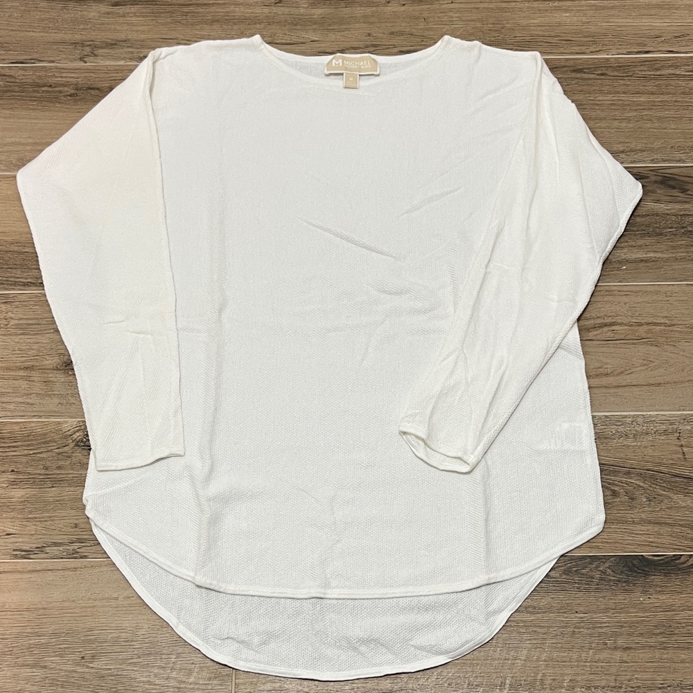 MICHAEL Michael Kors Cream Crew Neck Sweater